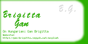 brigitta gan business card